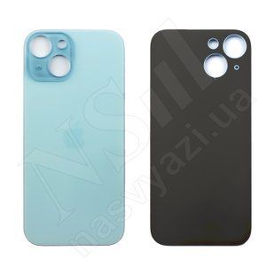 Задняя крышка APPLE iPhone 15 Blue синяя большое отверстие 00-00122015 фото
