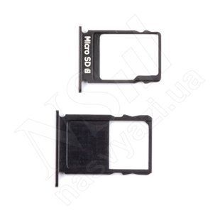 SIM-утримувач NOKIA 3 Dual Sim 2017 Black комплект 2шт чорний 00-00121504 фото