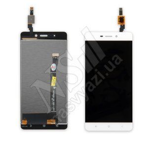 Дисплей XIAOMI Redmi 4 2016 з білим тачскріном 00-00017385 фото