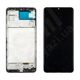 Дисплей SAMSUNG M325 Galaxy M32 2021 OLED з чорним тачскріном і рамкою 00-00120855 фото