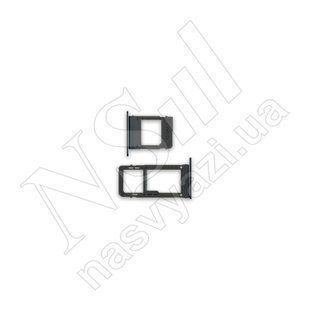 SIM-тримач SAMSUNG A720 Galaxy A7 2017 чорний 00-00020660 фото