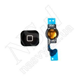 Шлейф APPLE iPhone 5G з кнопкою HOME чорною 00-00003418 фото