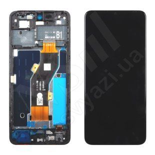 Дисплей TECNO Spark Go BG6 2024 з чорним тачскрином та рамкою 00-00122188 фото