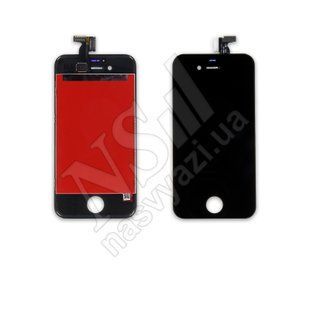 Дисплей APPLE iPhone 4S з чорним тачскріном 00-00020826 фото