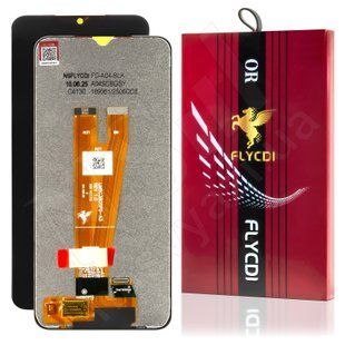 Дисплей SAMSUNG A045 Galaxy A04 2022 FHD FLYCDI з чорним тачскрином 00-00123964 фото