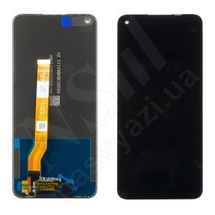 Дисплей OPPO A96 4G 2022 c чорним тачскріном 00-00024779 фото