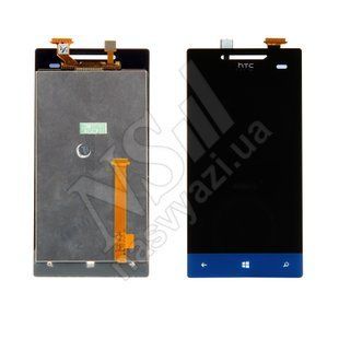 Дисплей HTC A620e 8S з синім тачскріном 00-00000257 фото