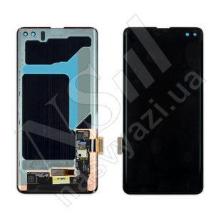 Дисплей SAMSUNG G975 Galaxy S10 Plus 2019 AMOLED з чорним тачскрином 00-00021725 фото