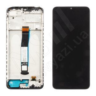 Дисплей XIAOMI Redmi 10CPoco C40 2022 з чорним тачскрином та рамкою 00-00122197 фото