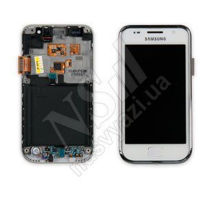 Дисплей SAMSUNG i9000 Galaxy S з білим тачскріном 00-00001105 фото