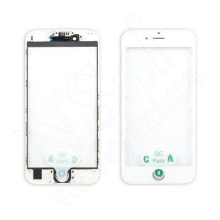 Стекло тачскрина APPLE iPhone 6S белое, с рамкой и OCA плёнкой 00-00024672 фото