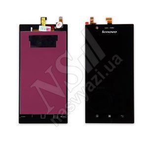 Дисплей LENOVO K900 з чорним тачскріном 00-00000445 фото