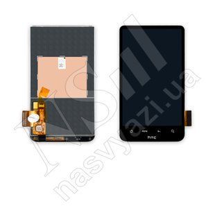 Дисплей HTC A9191 Desire HD з чорним тачскріном 00-00000260 фото