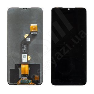 Дисплей INFINIX Smart 6 X6511 2022 з чорним тачскрином 00-00120860 фото
