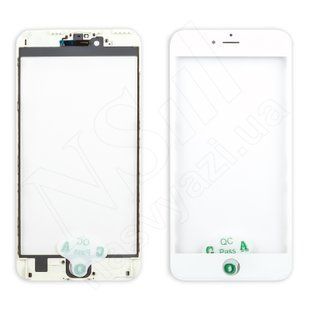 Стекло тачскрина APPLE iPhone 6S Plus белое, с рамкой и OCA плёнкой 00-00024674 фото