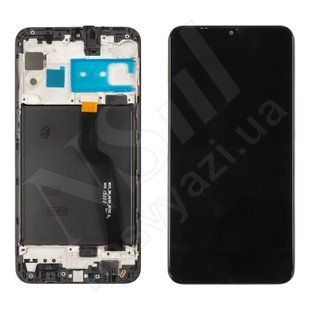 Дисплей SAMSUNG A105 Galaxy A102019 з чорним тачскрином і рамкою 00-00024346 фото