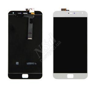 Дисплей MEIZU MX4 Pro з білим тачскріном 00-00000615 фото