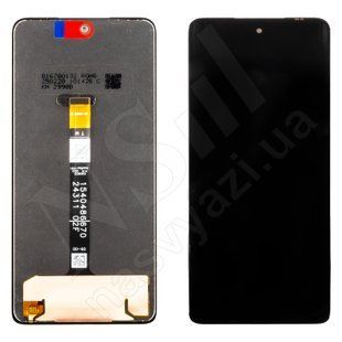 Дисплей MOTOROLA G75 XT2437 2024 із чорним тачскрином 00-00123852 фото