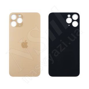 Задня кришка APPLE iPhone 11 Pro Gold золотиста великі отвори 00-00021273 фото