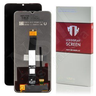 Дисплей XIAOMI Redmi 10CRedmi 10 PowerPoco C40 2022 HD FLYCDI з чорним тачскрином 00-00123977 фото