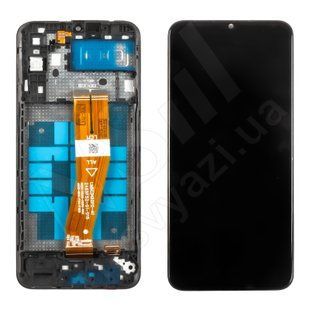Дисплей SAMSUNG A042 Galaxy A04E 2022 з чорним тачскріном та рамкою 00-00123847 фото