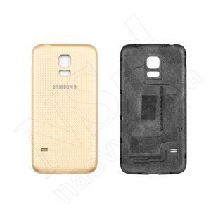 Задня кришка SAMSUNG G800H S5 Mini 2014 Gold золота 00-00008277 фото