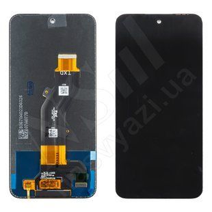 Дисплей TECNO Spark 30C KL5n 2024 з чорним тачскрином 00-00123096 фото