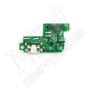 Нижня плата HUAWEI Nova LiteP9 Lite miniY6 Pro SLA-L22SLA-L02 2017 з системним розємом та мікрофоном 00-00020394 фото