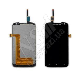 Дисплей LENOVO S820 з чорним тачскріном 00-00000463 фото