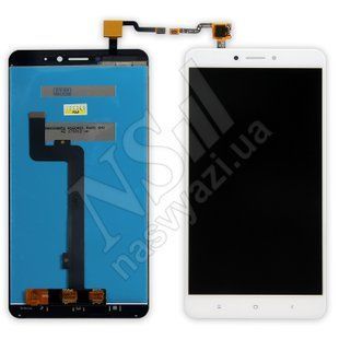 Дисплей XIAOMI Mi MaxMi Max 2 2017 з білим тачскріном 00-00017387 фото