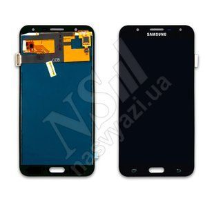 Дисплей SAMSUNG J701 Galaxy J7 Neo 2017 с черным тачскрином 00-00019519 фото