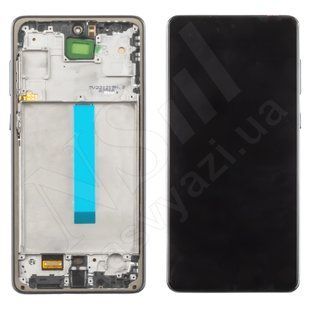 Дисплей SAMSUNG A736 Galaxy A73 5G 2022 OLED з чорним тачскрином та рамкою 00-00123824 фото
