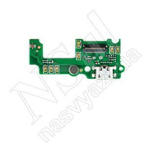 Нижня плата HUAWEI Y6 ProEnjoy 5 TIT-ALL00TIT-U02 2015 з мікрофоном та системним розємом 00-00020395 фото