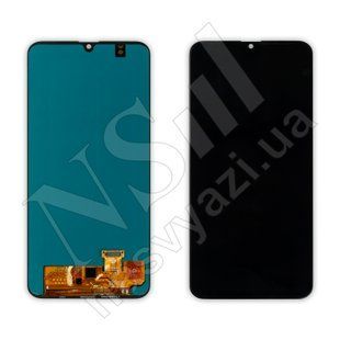 Дисплей SAMSUNG A205 Galaxy A20 2019 OLED з чорним тачскріном 00-00021992 фото