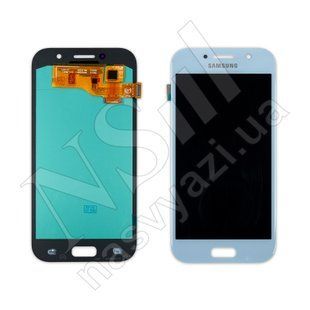 Дисплей SAMSUNG A520 Galaxy A5 2017 OLED з блакитним тачскріном 00-00021739 фото