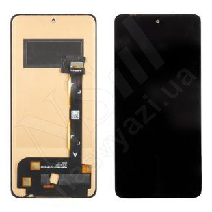 Дисплей MOTOROLA G72 XT2255 IPS 2022 із чорним тачскрином 00-00123811 фото