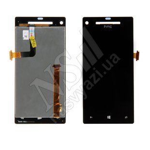 Дисплей HTC С620е 8X з чорним тачскріном 00-00000269 фото