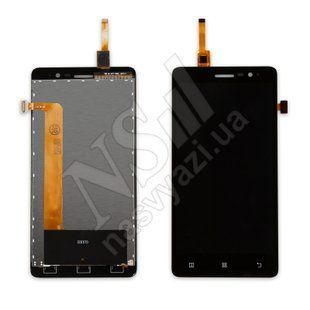 Дисплей LENOVO S860 з чорним тачскріном 00-00000468 фото