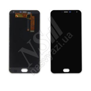 Дисплей MEIZU M2 Note M571 з чорним тачскріном 00-00013905 фото