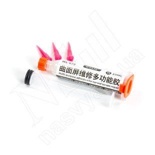Клей-герметик WYLIE WL-675 для корпусної рамки, в шприці білий 10 мл 00-00123191 фото