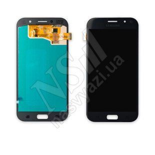 Дисплей SAMSUNG A720 Galaxy A7 2017 OLED з чорним тачскріном 00-00019654 фото
