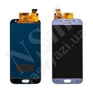 Дисплей SAMSUNG J530 Galaxy J5 Pro 2017 IPS з блакитним тачскрином 00-00020146 фото