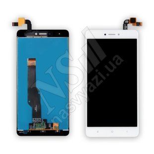 Дисплей XIAOMI Redmi Note 4X 2017 з білим тачскріном 00-00017075 фото