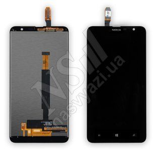 Дисплей NOKIA 1320 з чорним тачскріном і рамкою 00-00000680 фото