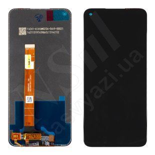 Дисплей OPPO A54A72A93 5G 2021 di0649jn03 v02 з чорним тачскрином 00-00022974 фото