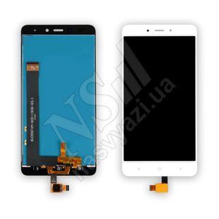 Дисплей XIAOMI Redmi Note 4 2017 з білим тачскріном 00-00017077 фото
