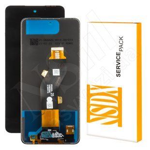 Дисплей ZTE NUBIA V60 Design 2024 Service Pack із чорним тачскрином 00-00123747 фото