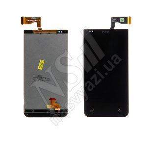 Дисплей HTC Desire 300 з чорним тачскріном 00-00000273 фото