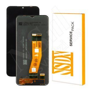 Дисплей SAMSUNG A145 Galaxy A14 4G 2023 Service Pack з чорним тачскрином 00-00122541 фото