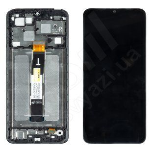 Дисплей XIAOMI Redmi 12C 2023 з чорним тачскрином і рамкою 00-00024521 фото